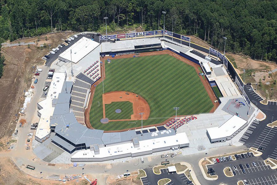 Celebrate-VA-South-aerial Image of Ball Diamond
