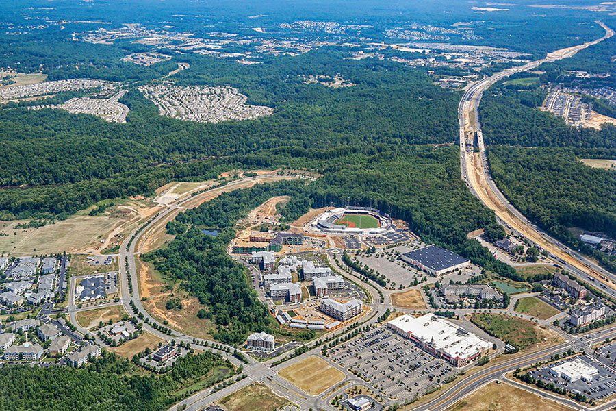 Celebrate-VA-South-aerial Photo