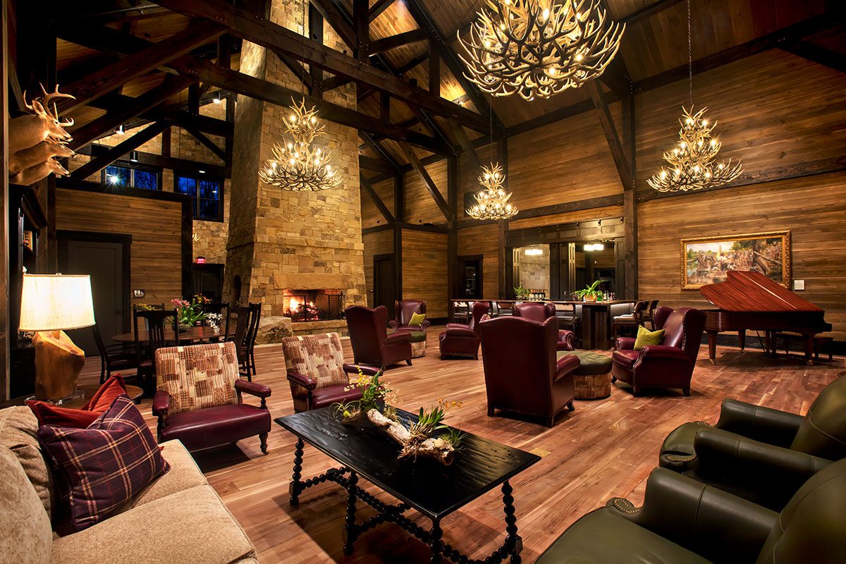 The Lodge at Moss Neck lounge