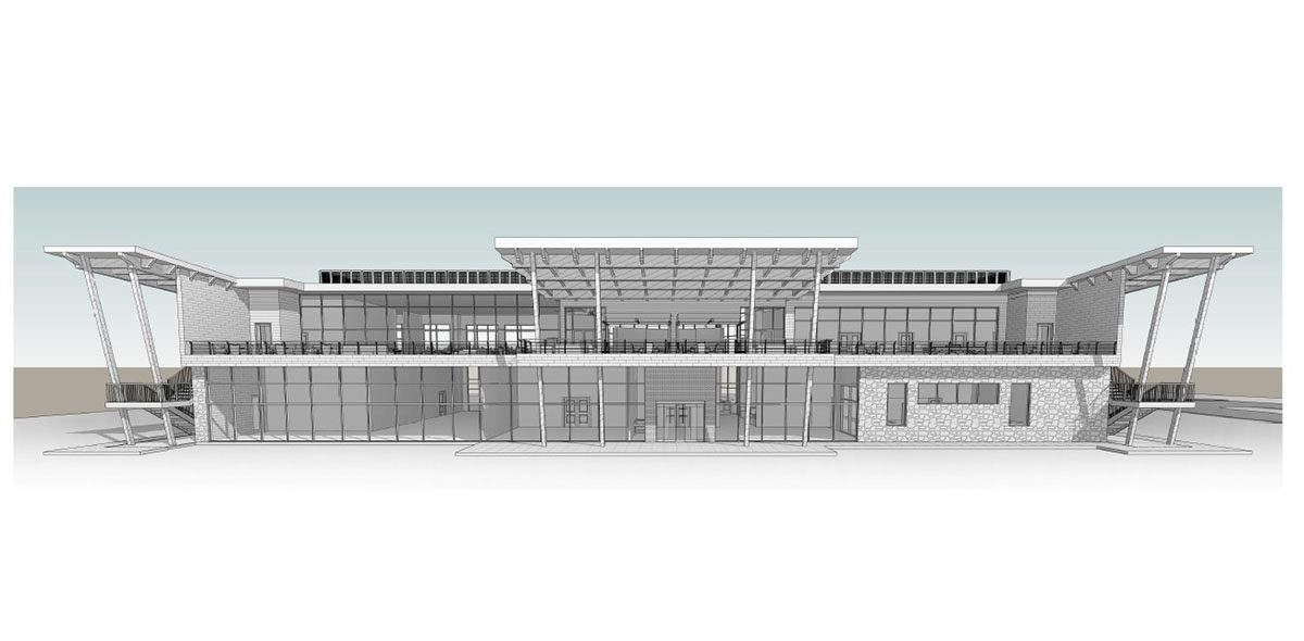 Neon Rendering Rear View